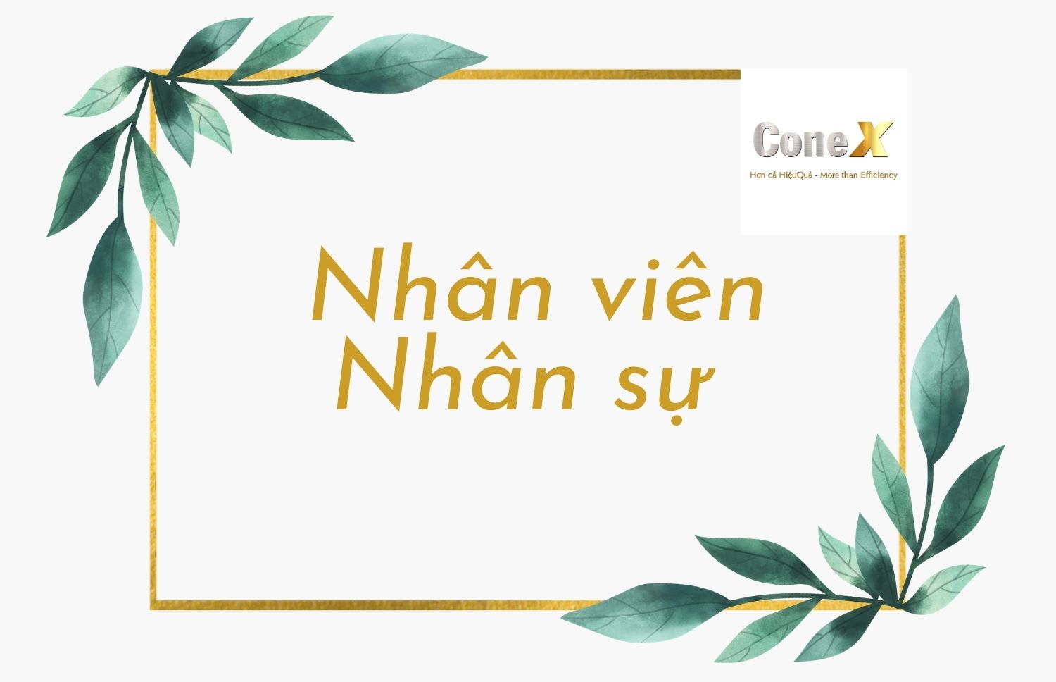 NHÂN VIÊN NHÂN SỰ (TUYỂN DỤNG)